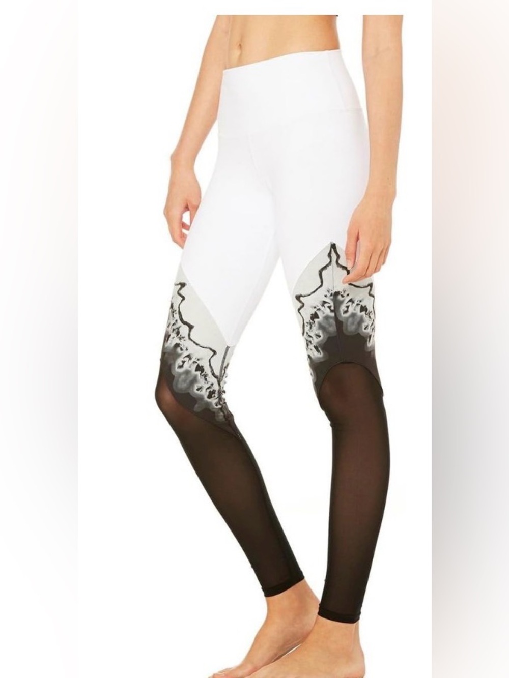 ALO Yoga White Seamless Sports leggings